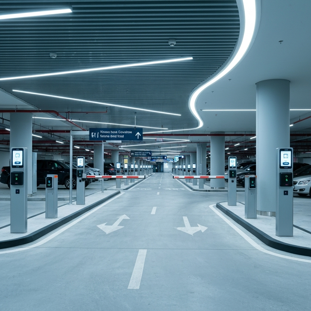 Estacionamento de shopping center