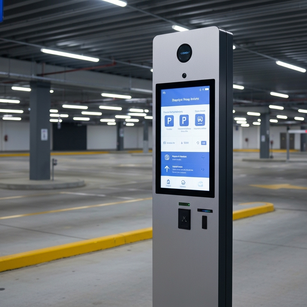 Totem inteligente de autoatendimento